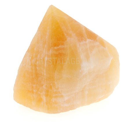 Orange Calcite Generator Point ~55mm