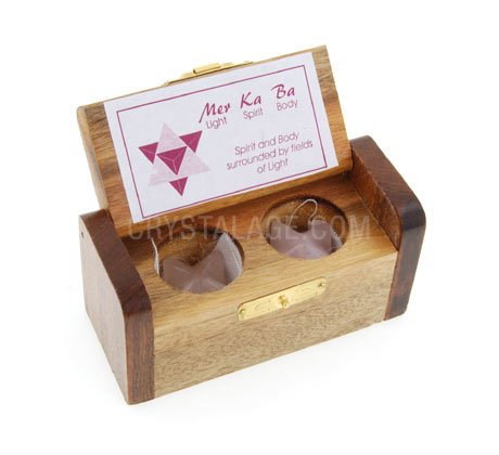 Rose Quartz Merkaba Set