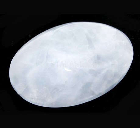 Blue Calcite Thumb Stone