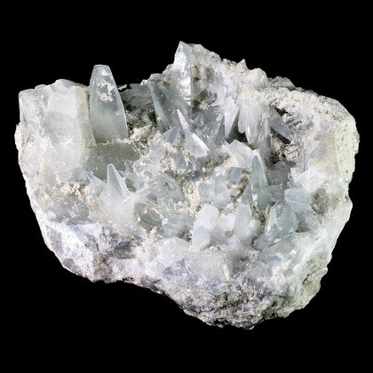 Acicular Celestite Crystal Cluster  ~7cm