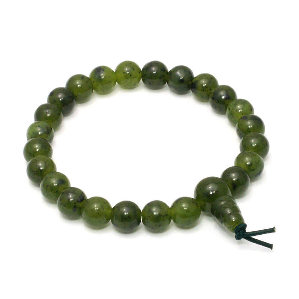 Jade Power Bead Bracelet