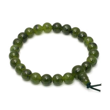 Jade Power Bead Bracelet