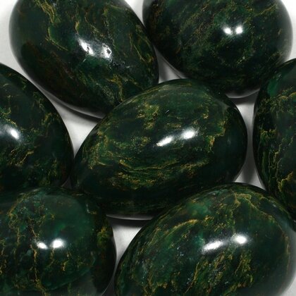 African Jade Crystal Egg ~48mm