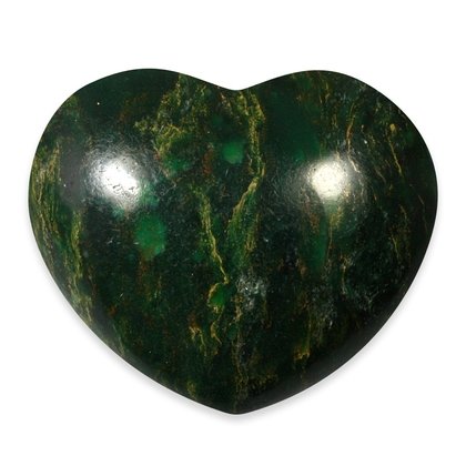 African Jade Crystal Heart ~45mm