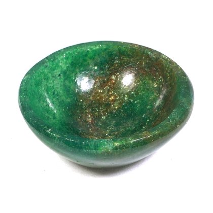 African Jade Gemstone Healing Oil Bowl ~29mm