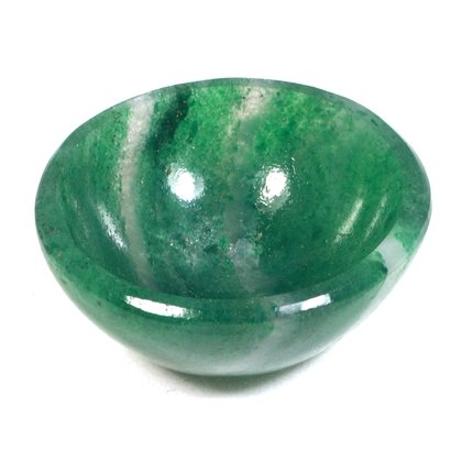African Jade Gemstone Healing Oil Bowl ~29mm
