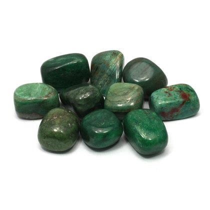 African Jade Tumble Stone (20-25mm)