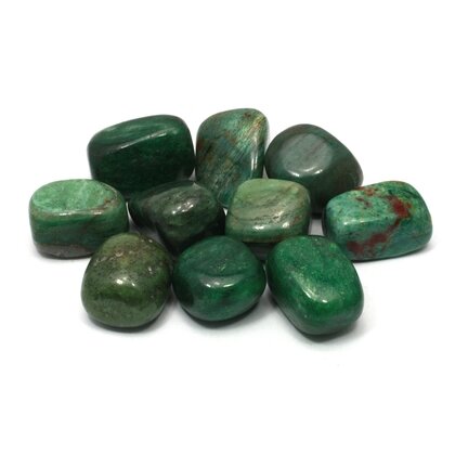 African Jade Tumble Stone (20-25mm)