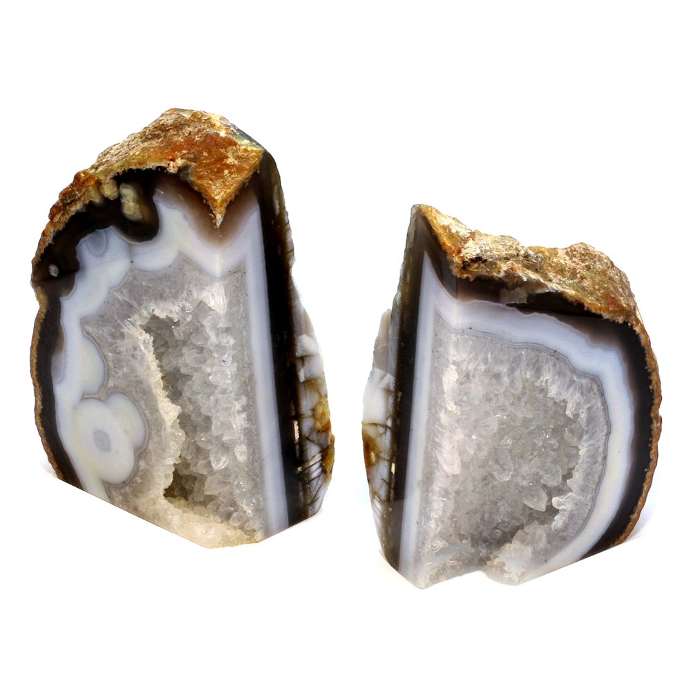 agate bookends agate bookends