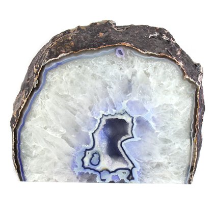 Agate Geode - Mauve ~16cm