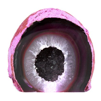 Agate Geode - Pink ~6cm