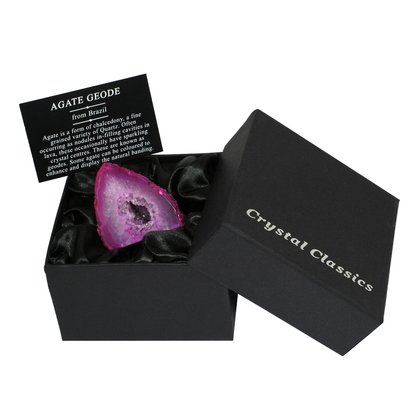 Agate Geode (Pink) Gift Box - Small