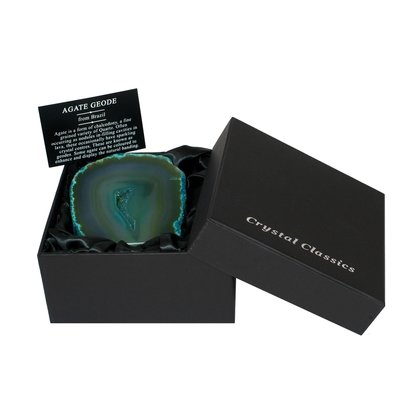 Agate Geode (Turquoise) Gift Box - Medium