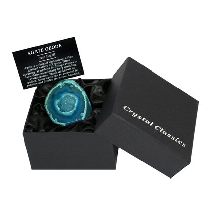 Agate Geode (Turquoise) Gift Box - Small