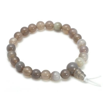 Agate Power Bead Bracelet