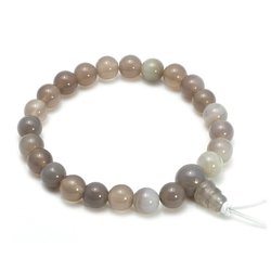 Agate Power Bead Bracelet