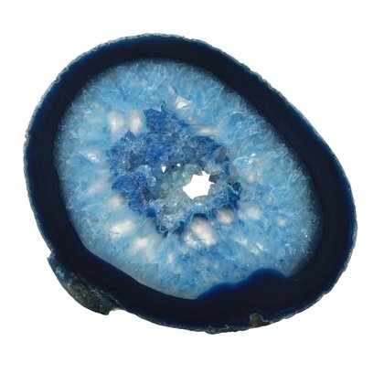 Agate Slice - Blue ~155mm