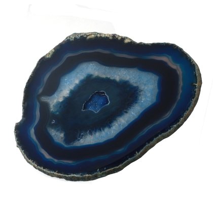 Agate Slice - Blue ~204mm