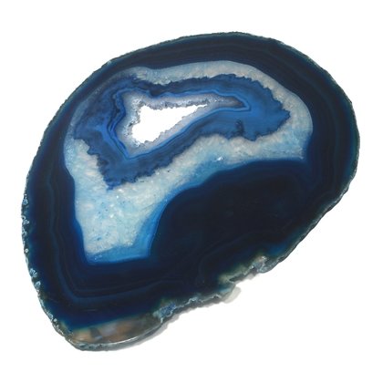 Agate Slice - Blue ~215mm