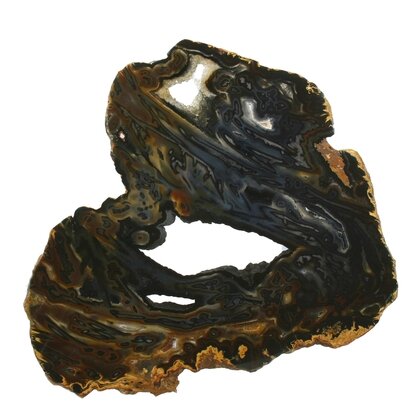 Agate Slice - Blue/Grey ~290mm