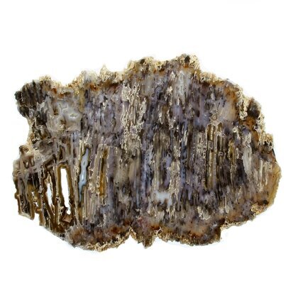 Agate Slice - Blue/Grey ~290mm