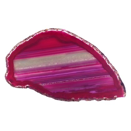 Agate Slice - Pink  ~165mm