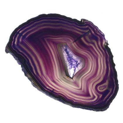 Agate Slice - Purple  ~135mm