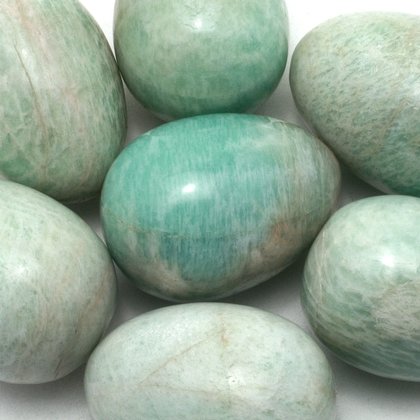 Amazonite Crystal Egg ~48mm