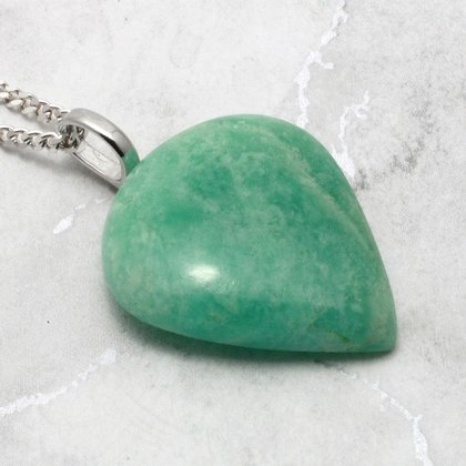 Amazonite Gemstone Pendant  ~30mm