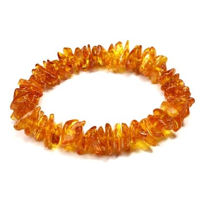 Amber Chip Bracelet