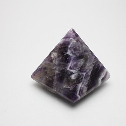 Amethyst Chevron Pyramid ~40mm