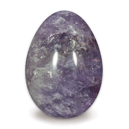 Amethyst Crystal Egg ~48mm