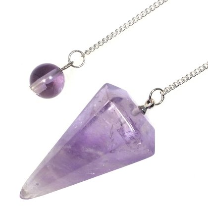 Amethyst Crystal Pendulum