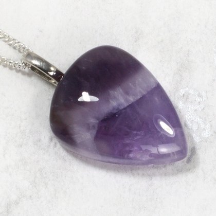 Amethyst Gemstone Pendant  ~25mm