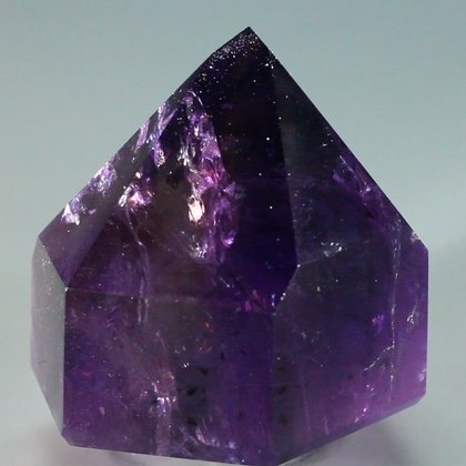 Amethyst Polished Point ~46x50mm