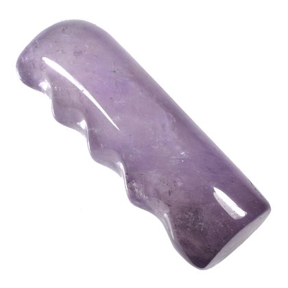 Amethyst Easy Grip Crystal Massage Wand ~80 x 27mm