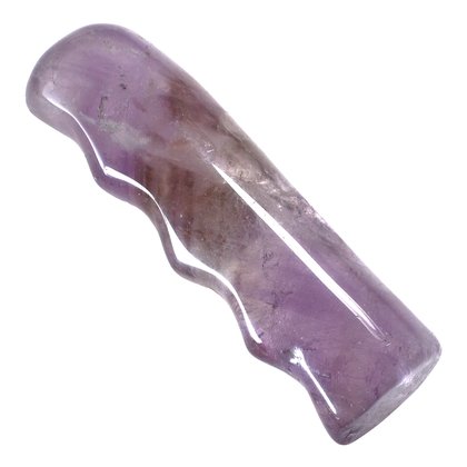 Amethyst Pro Grip Crystal Massage Wand ~80 x 23mm