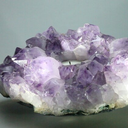 Amethyst Tea LIght Candle Holder ~154 x 132 mm