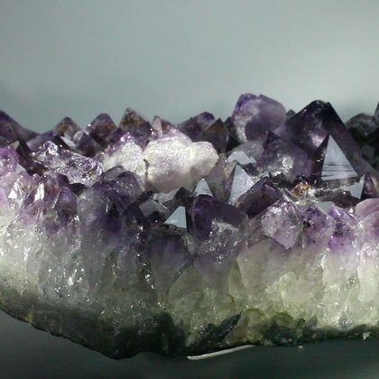 Amethyst Tea Light Candle Holder ~19 x 11 cm