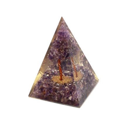 Amethyst Tree Of Life Orgonite ~95mm