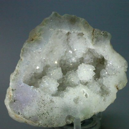 Angel Aura Quartz Crystal Geode ~81mm