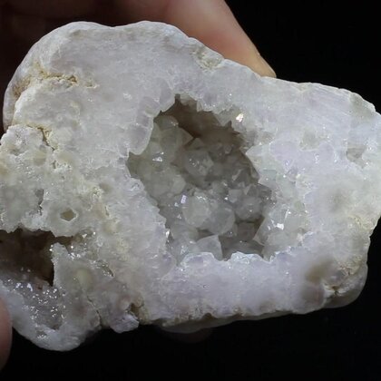 Angel Aura Quartz Geode ~81x57mm