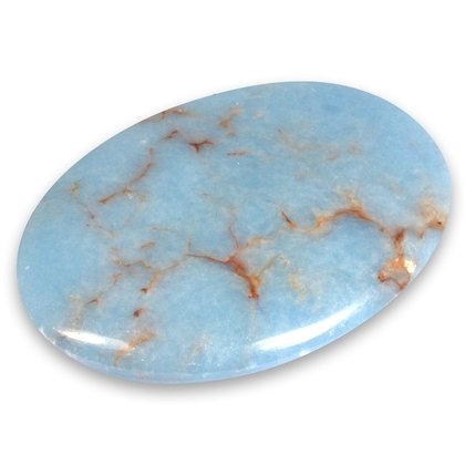 Angelite Palm Stone