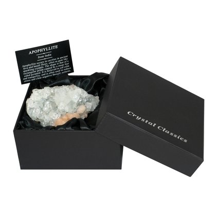 Apophyllite Cluster Gift Box - Medium