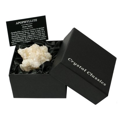 Apophyllite Cluster Gift Box - Small