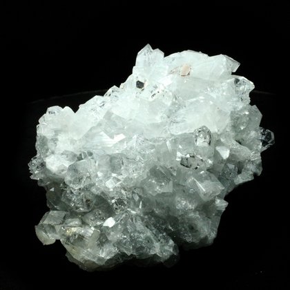 Apophyllite on Chalcedony Crystal Cluster ~115x80mm