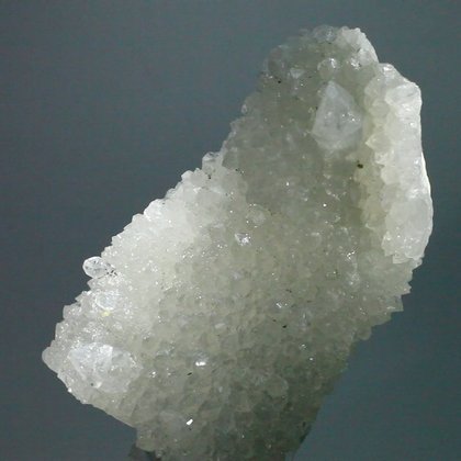 Apophyllite on Chalcedony Healing Crystal ~110mm