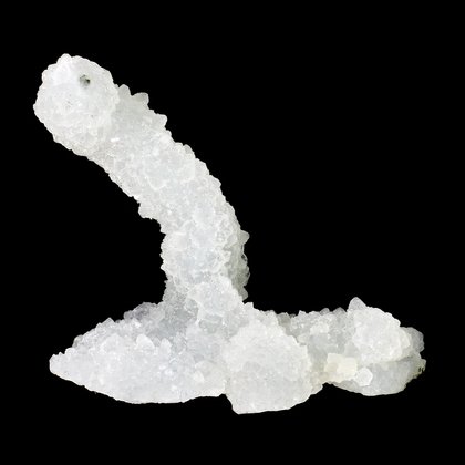 Apophyllite on Chalcedony Healing Crystal ~72mm