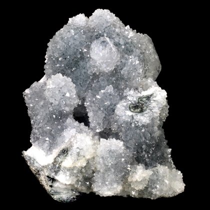 Apophyllite on Chalcedony Healing Crystal ~80mm