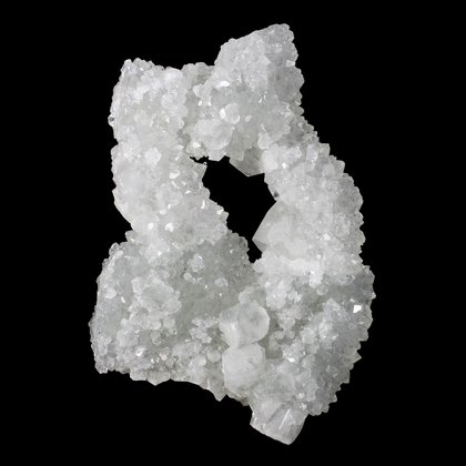 Apophyllite on Chalcedony Healing Crystal ~80mm
